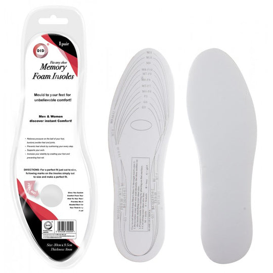 Foot Factory Memory Foam Insoles