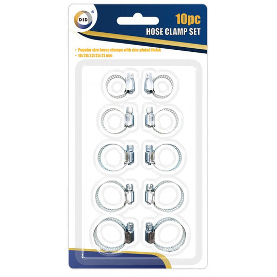 Hose Clip / Clamp Set 10 pack
