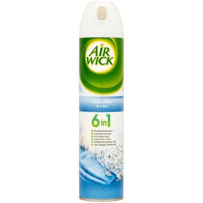 Air Wick Crisp Linen & Lilac 240ml  - Case Of 6