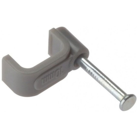 Cable Clips T & E Grey 6.0mm