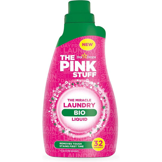 The Pink Stuff Miracle Laundry Liquid Bio 960ml - Case of 8