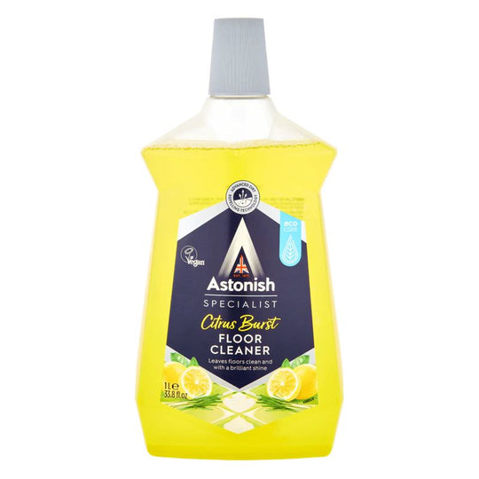 Astonish Specialist Citrus Burst Floor Cleaner 1 Litre - Case of 12