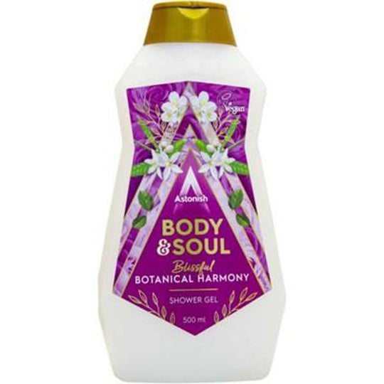 Astonish Shower Gel Botanical Harmony 500ml - Case of 6