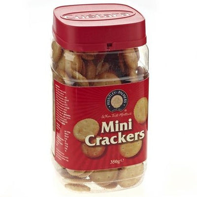 Huntley & Palmers Mini Crackers 350g Tub - Case of 12