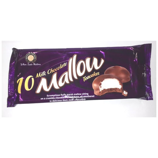 Mallow Teacakes Milk Chocolate 10 Pack