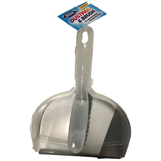 Dlux Dustpan with Brush Set