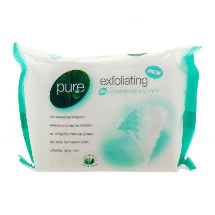 Pure Exfoliating Cleansing Wipes
