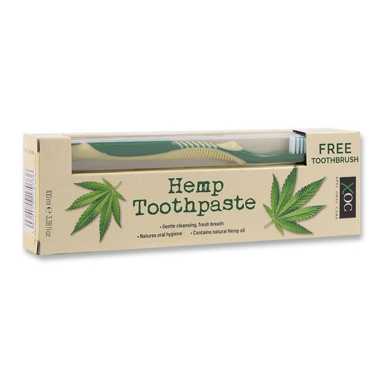 XOC Xpel Hemp Toothpaste with Brush 100ml - Case of 12