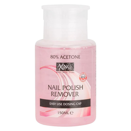 XNC Nail Polish Remover 80% Acetone 150ml - Case of 12