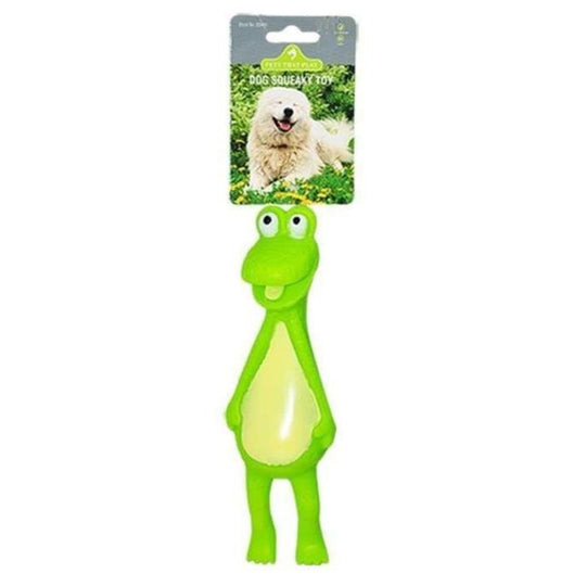 Squeaky Frog Dog Toy