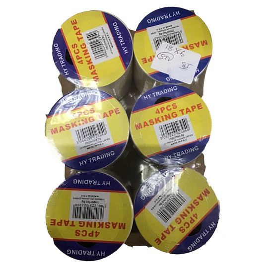 HY Trading Masking Tape 4 Pack