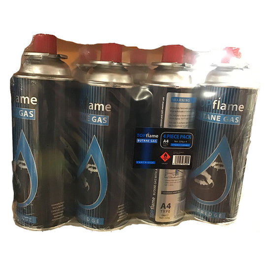 Top Flame Butane Gas - Case of 4