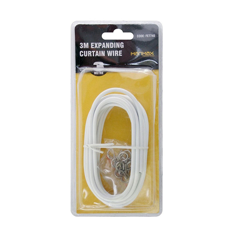Manmax Expanding Curtain Wire 3m Wholesale