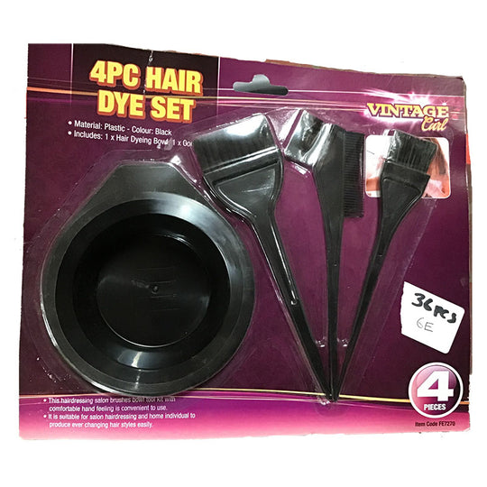 Vintage Curl Hair Dye Colour Set 4 Piece
