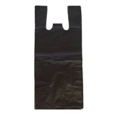 Vest Carrier Bags Bottle Black - Case of 1300