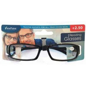 Calani Eyewear Reading Glasses Black +2.50