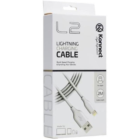 Konnect L2 Quick Speed Lightening Charging Cable 2m