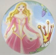 Inflated Princess and Frog Play Balls 