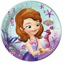 Disney Sofia the First Party Plates 23cm 8 Pack