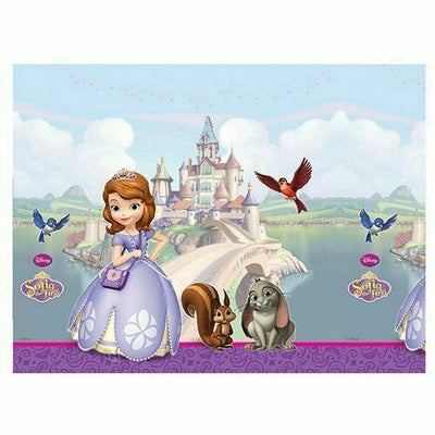 Disney Sofia The First Magical Castle Party Table Cover 180cm x 120cm