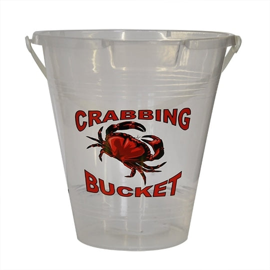Crab Crabbing Bucket with Pouring Lip 23cm