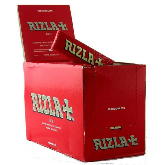 Rizla Red Medium Thin Paper 100 Pack