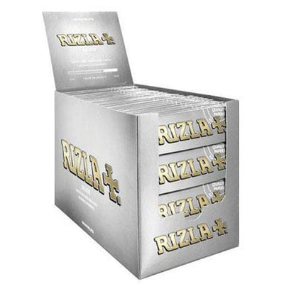 Rizla Silver Medium Thin Paper 100 Pack