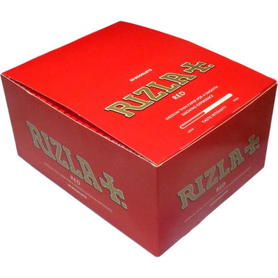 Rizle Red Medium Thin Paper 50 Pack
