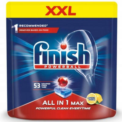 Finish All In One Max 53 Tablets Lemon - Case of 6