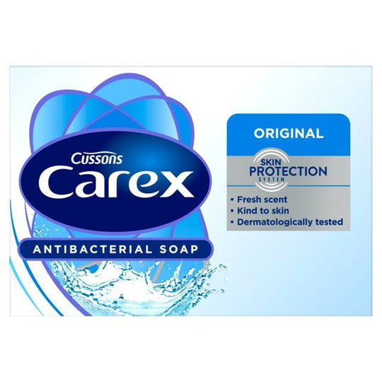 Carex Antibacterial Soap Bar Original 100g - Case of 24