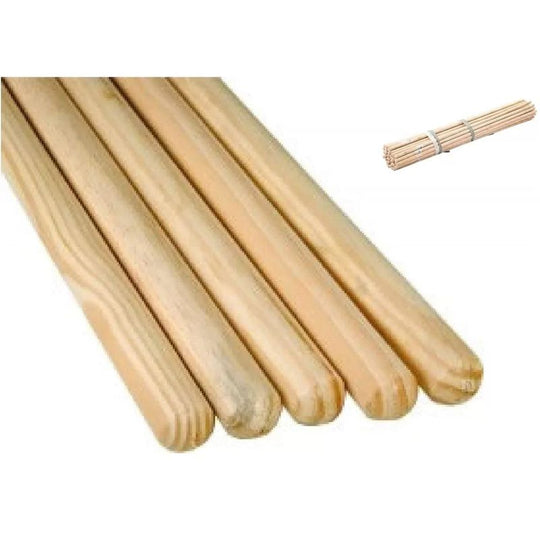 P Gerrati Wooden Broom Handle Pine FSC 1.2m x 23.5mm