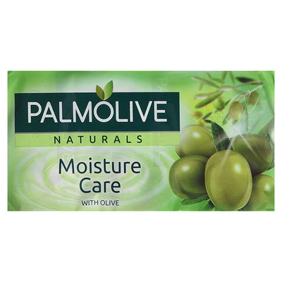 Palmolive Naturals Moisture Care with Olive Soap Bars 3 x 90g - Case of 12 Original Green