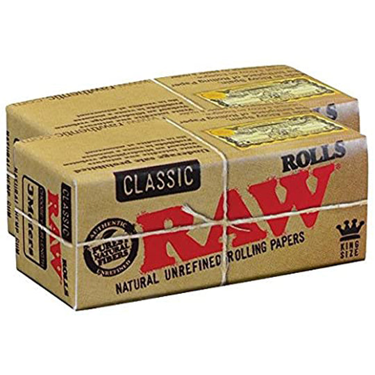 RAW Rolls 3m & Tips 30 Pack - Case of 12