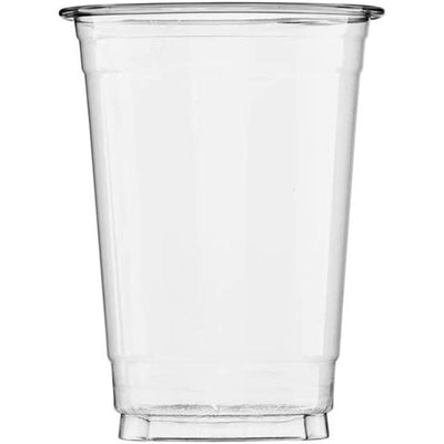 Delight Plus Disposable Plastic Drinking Cups 1 Pint Clear 10 Pack