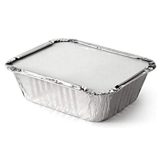 Delight Plus Foil Containers With Lids No 2 8 Pack