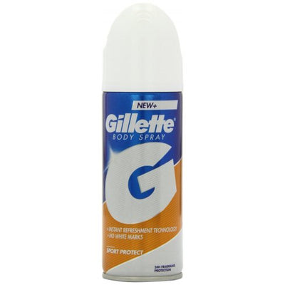 Gillette Men's Body Spray Deodorant Sport Protect