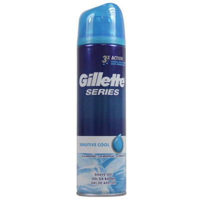 Gillette Series Shaving Gel Sensitive Cool 200ml - Case of 6