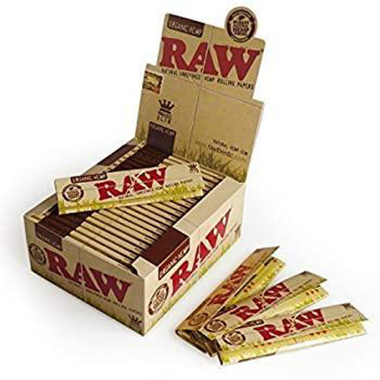 RAW Rolling Papers Classic King Size Slim 50 Pack - Case of 30