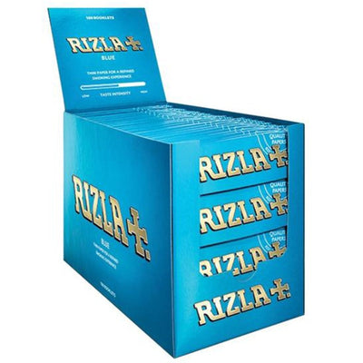 Rizla Rolling Papers Regular Blue - Case of 100