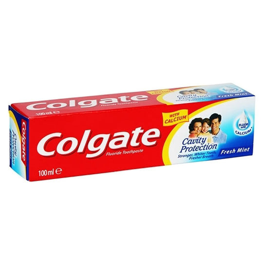 Colgate Toothpaste Cavity Protection Fresh Mint 100ml - Case of 12
