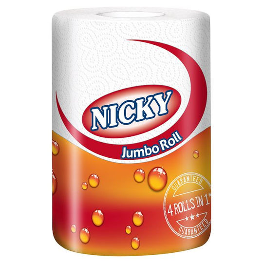 Nicky JUMBO Kitchen Roll - Case of 12