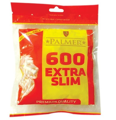 Palmer Extra Slim Filter Tips 600 Pack