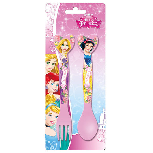 Disney Princess 2 Piece Cutlery Set