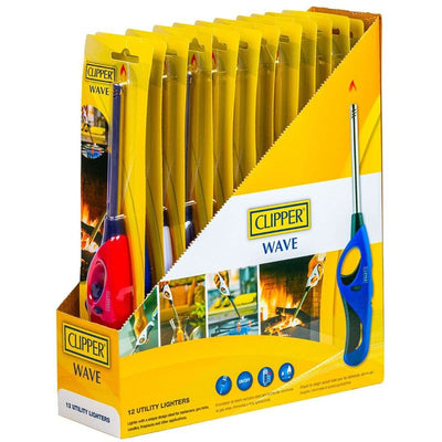 Clipper Utility Lighter Wave - Case of 12