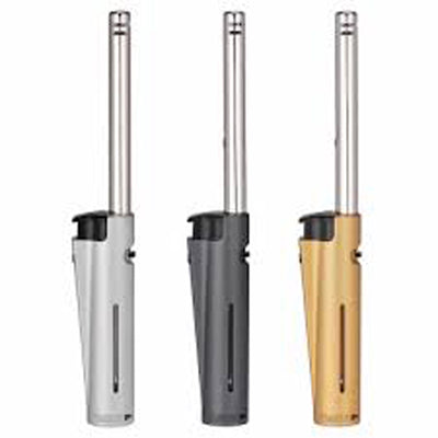 Clipper Tube Metallic Lighters - Case of 12