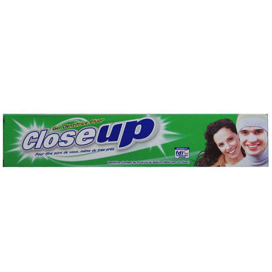 Close Up Toothpaste Green Fresh Breath Fluoride Gel Toothpaste 75ml - Case of 24