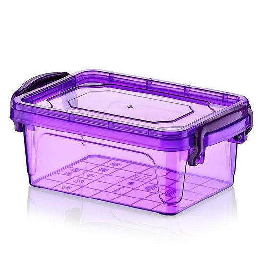 Hobby Life Rectangular Food Storage Clippy Container Box 0.3 Litre - Case of 10