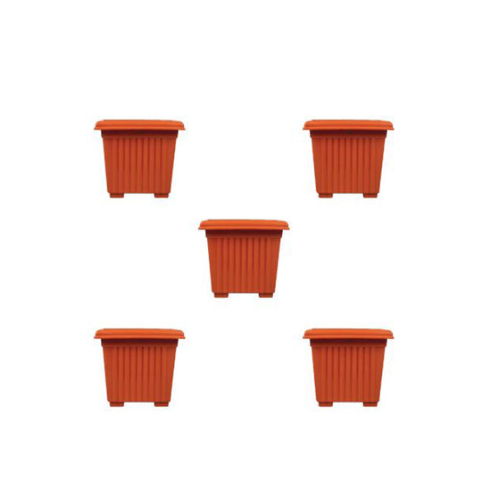 Square Flower Pot Set NO 5