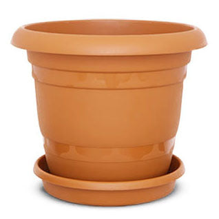 Hobby Life Round Plant Pot with Saucer