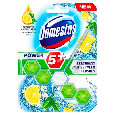 Domestos Rim Block 55g Power Tea - Case of 9